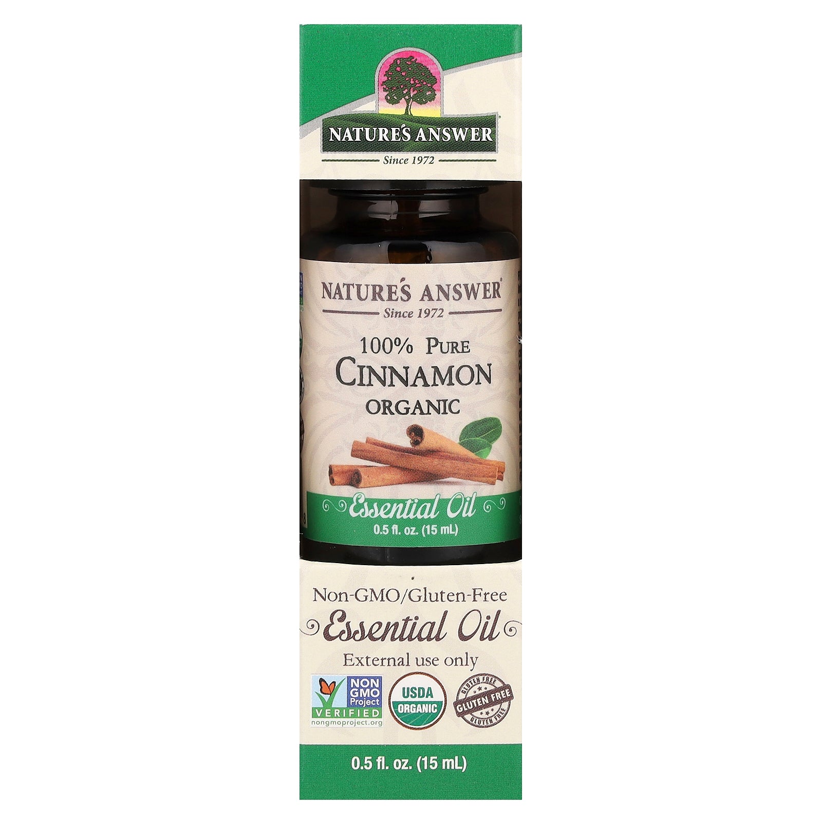 Foto 3 pulgar | Aceite Esencial Nature's Answer Canela 15 Ml - Venta Internacional