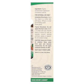 Foto 3 | Aceite Esencial Nature's Answer Canela 15 Ml - Venta Internacional