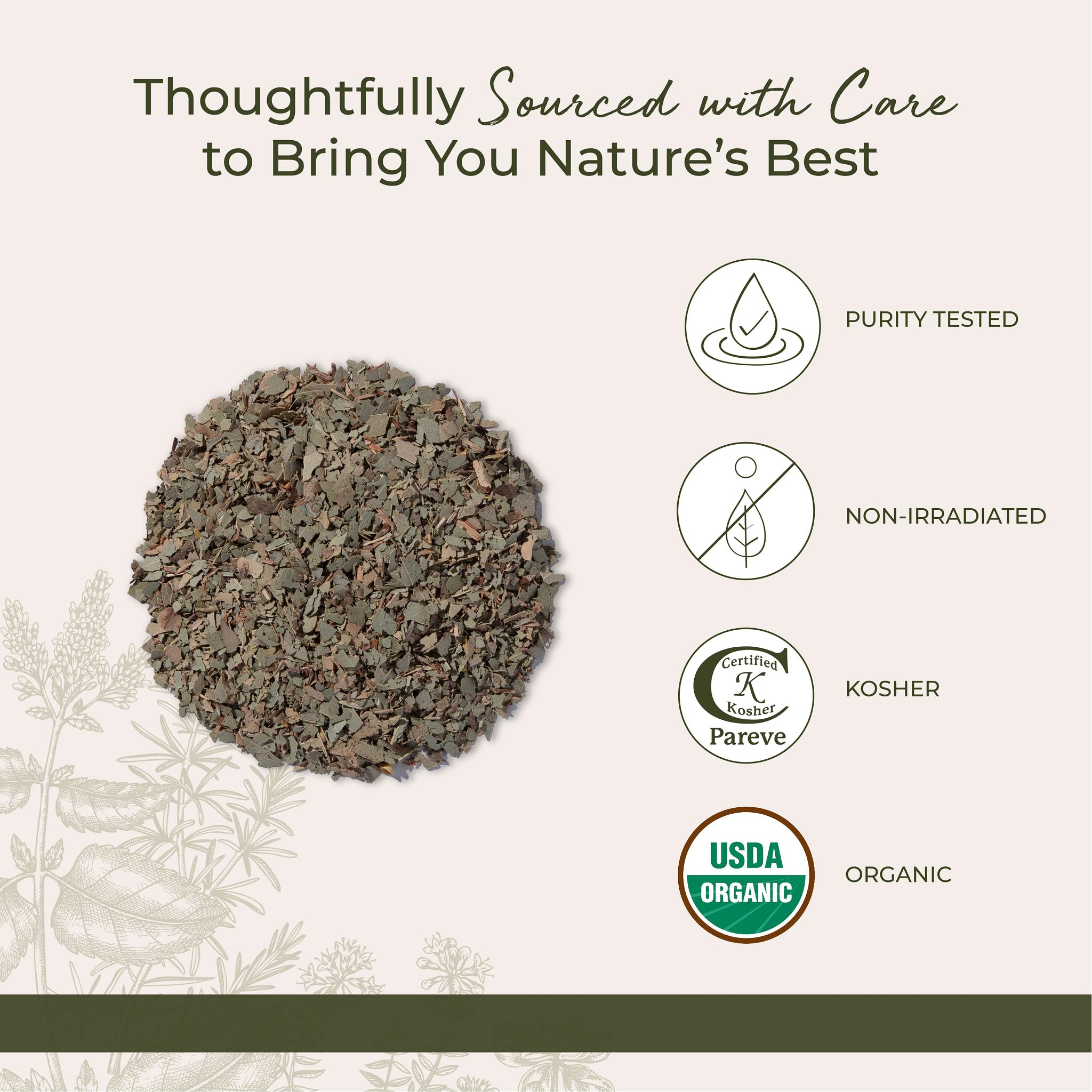 Foto 4 | Hojas Secas De Eucalipto Starwest Botanicals, Bolsa Orgánica De 454 G - Venta Internacional.