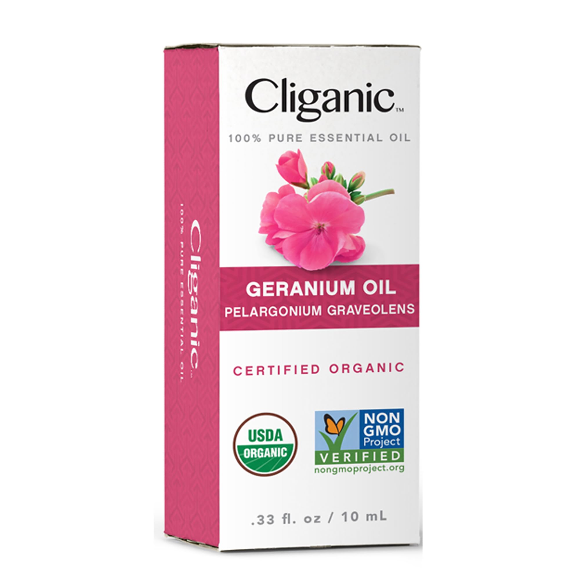 Foto 3 pulgar | Aceite Esencial De Geranio Orgánico Cliganic 100% Puro Y Natural - Venta Internacional.