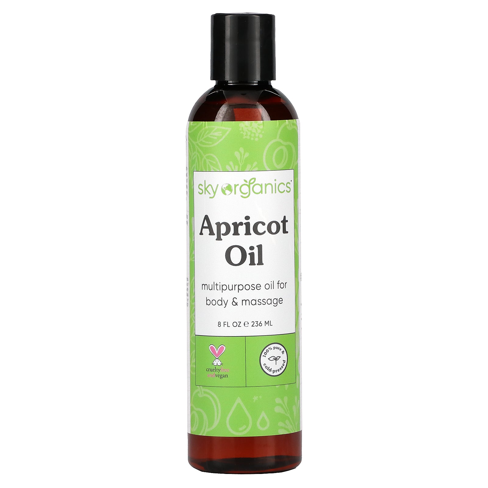 Foto 2 pulgar | Aceite De Albaricoque Sky Organics 236ml - Venta Internacional.