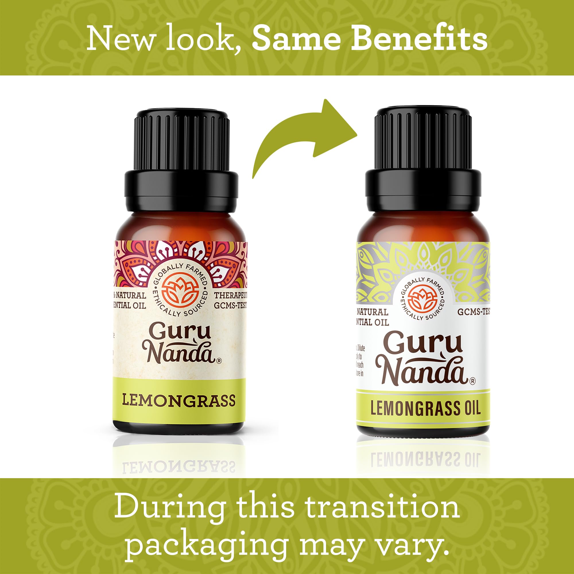 Foto 2 | Aceite Esencial Gurunanda Lemongrass 15 Ml De Aromaterapia 100% Pura - Venta Internacional.