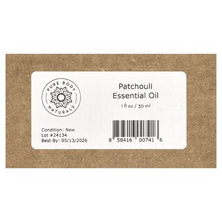 Foto 3 | Aceite Esencial De Pachulí Pure Body Naturals 30 Ml (1 Fl Oz) - Venta Internacional.