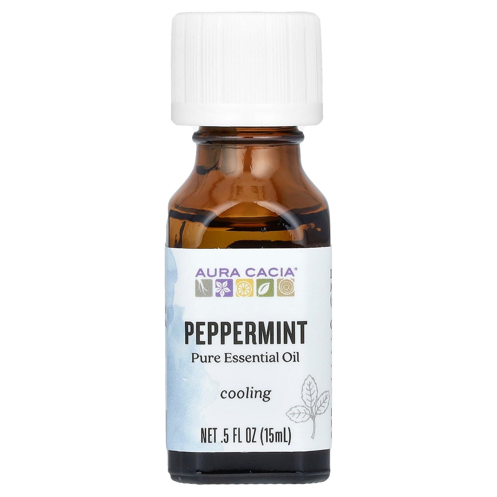 Foto 1 | Aceite Esencial Aura Cacia Cooling Peppermint 15ml - Venta Internacional.