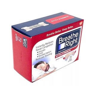 Foto 4 | Tiras Nasales Breathe Right Extra Strength 72 Tiras - Venta Internacional.