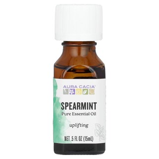 Foto 1 | Aceite Esencial Aura Cacia Animating Spearmint 15 Ml 100% Orgánico - Venta Internacional.