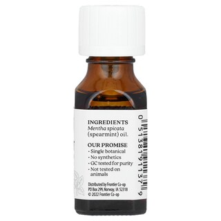 Foto 2 | Aceite Esencial Aura Cacia Animating Spearmint 15 Ml 100% Orgánico - Venta Internacional.