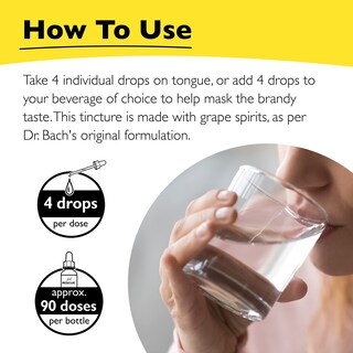 Foto 4 | Dropper Bach Rescue Remedy 10 Ml Para Aliviar El Estrés De Forma Natural - Venta Internacional.