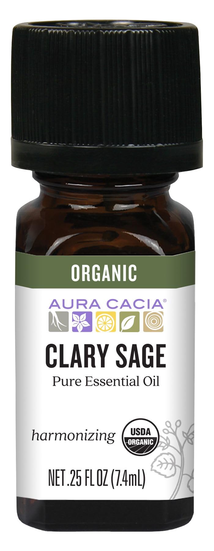 Foto 2 pulgar | Aceite Esencial Aura Cacia Aromaterapia 100% Orgánico De Salvia - Venta Internacional.