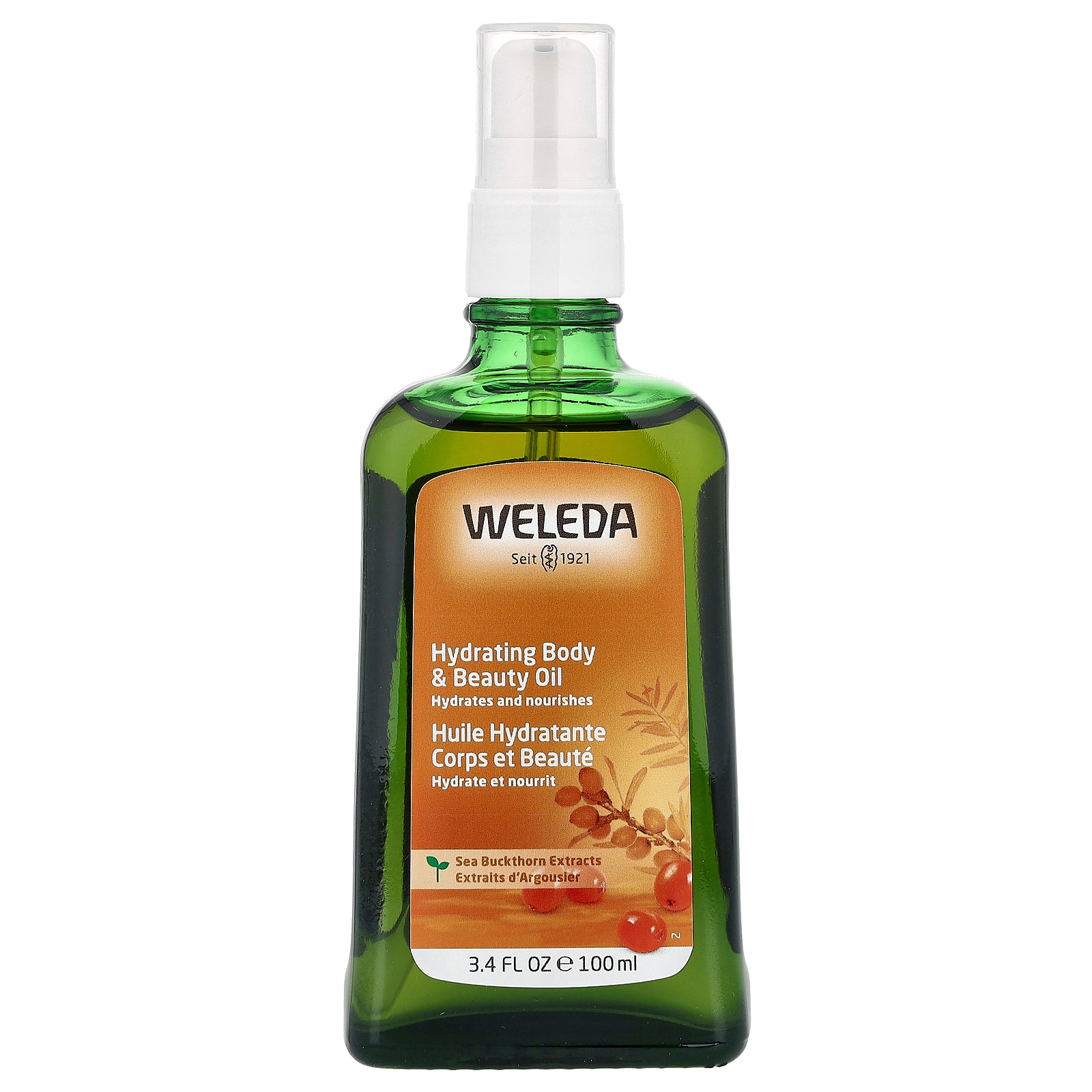 Foto 2 pulgar | Aceite Corporal Y De Belleza Weleda Hidratante Con Espino Amarillo 100 Ml - Venta Internacional.