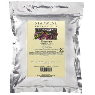 Foto 2 | Hoja De Menta Starwest Botanicals Cortada Y Tamizada 453 6 G - Venta Internacional.