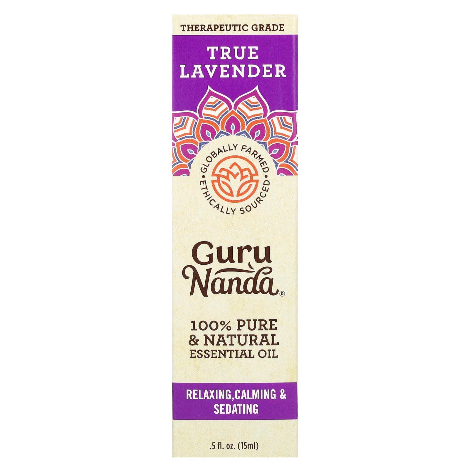 Foto 3 pulgar | Aceite Esencial Gurunanda True Lavender  15 Ml  100% Puro Y Natural - Venta Internacional.