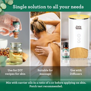 Foto 4 | Aceite Esencial Gurunanda De Eucalipto 15 Ml Aromaterapia 100% Pura - Venta Internacional.