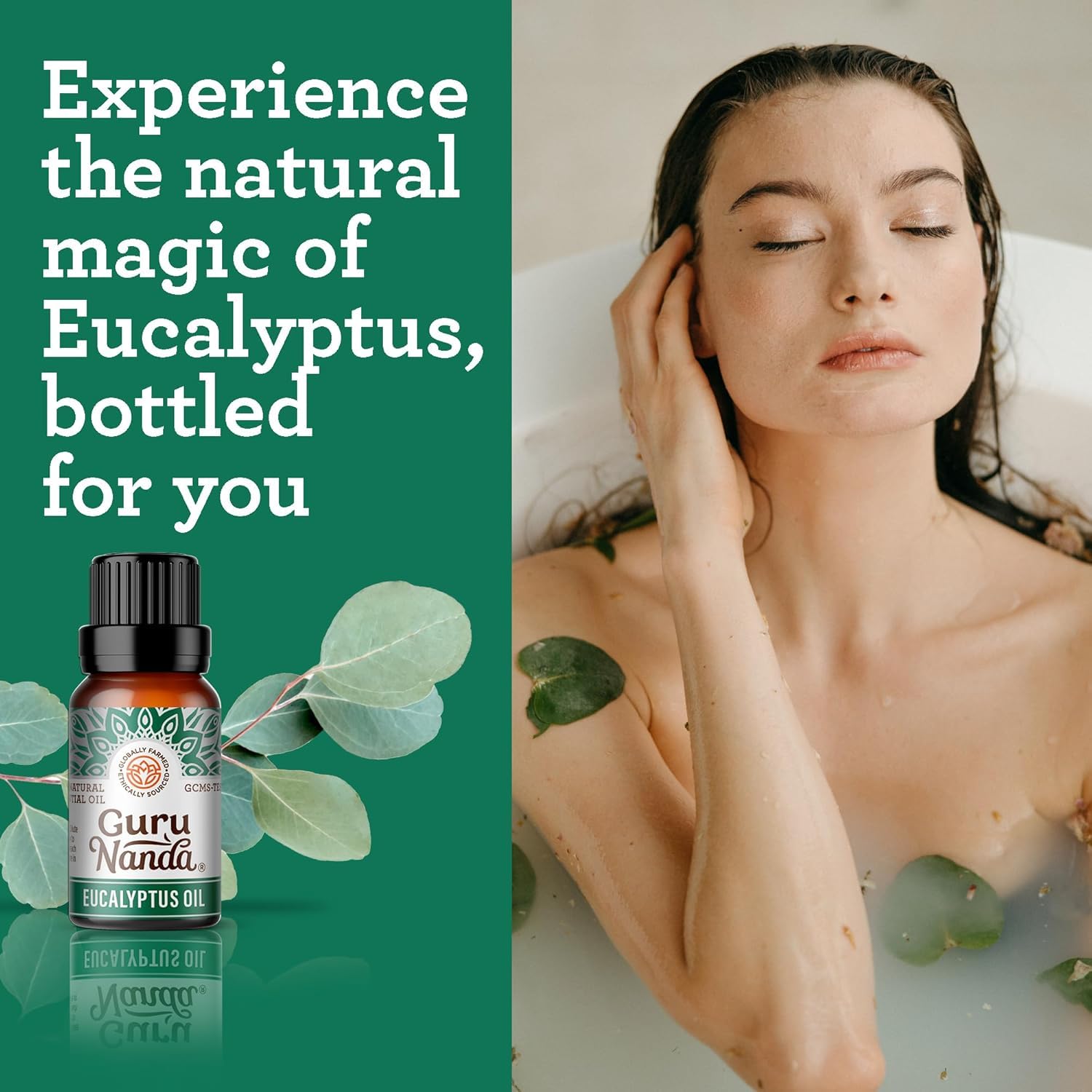 Foto 6 | Aceite Esencial Gurunanda De Eucalipto  15 Ml  Aromaterapia 100% Pura - Venta Internacional.