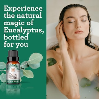 Foto 6 | Aceite Esencial Gurunanda De Eucalipto 15 Ml Aromaterapia 100% Pura - Venta Internacional.