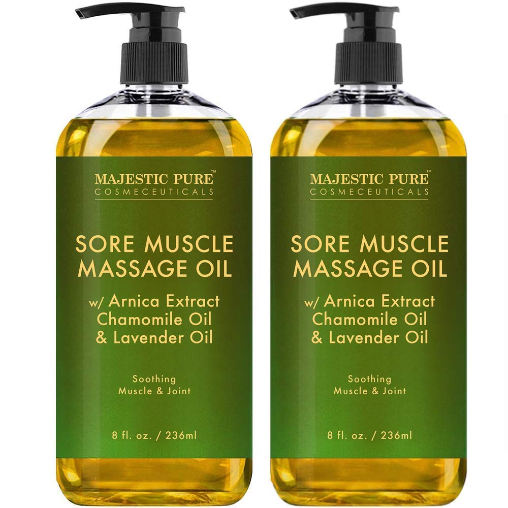 Foto 3 pulgar | Aceite De Masaje Majestic Pure Arnica Sore Muscle 240 Ml (paquete De 2) - Venta Internacional.