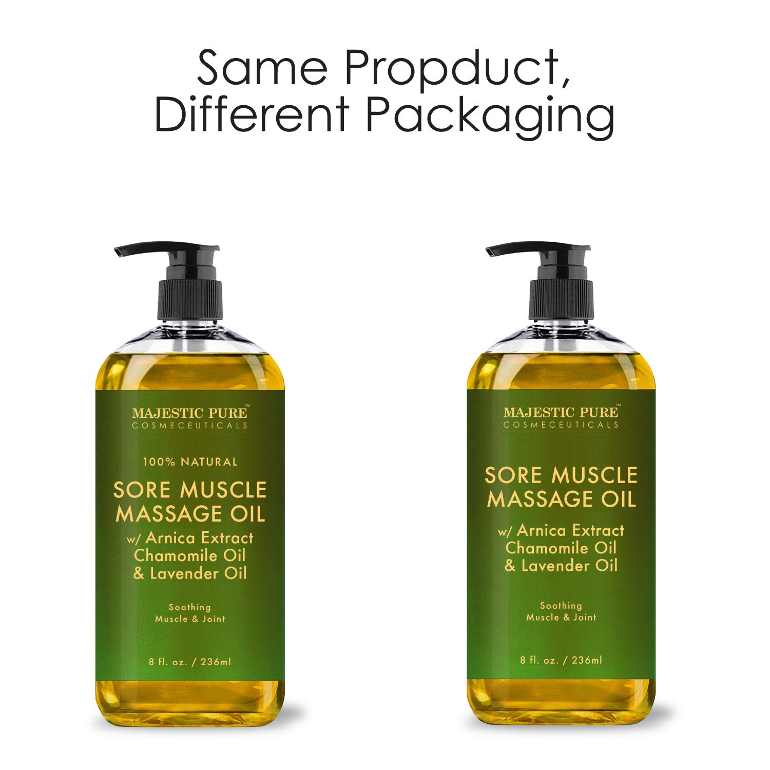 Foto 8 pulgar | Aceite De Masaje Majestic Pure Arnica Sore Muscle 240 Ml (paquete De 2) - Venta Internacional.