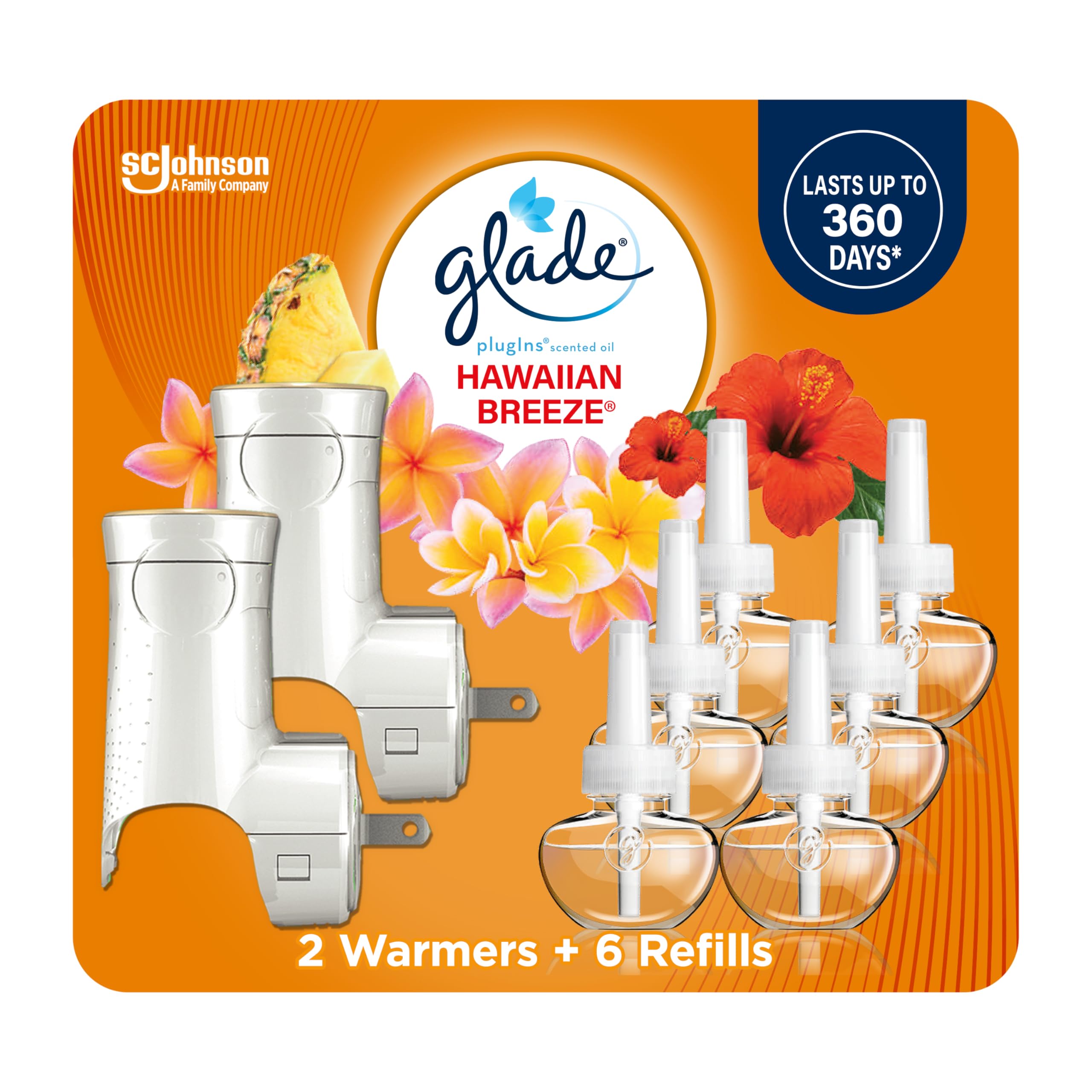 Foto 2 pulgar | Kit De Inicio Para Ambientadores Glade Plugins Hawaiian Breeze - Venta Internacional.