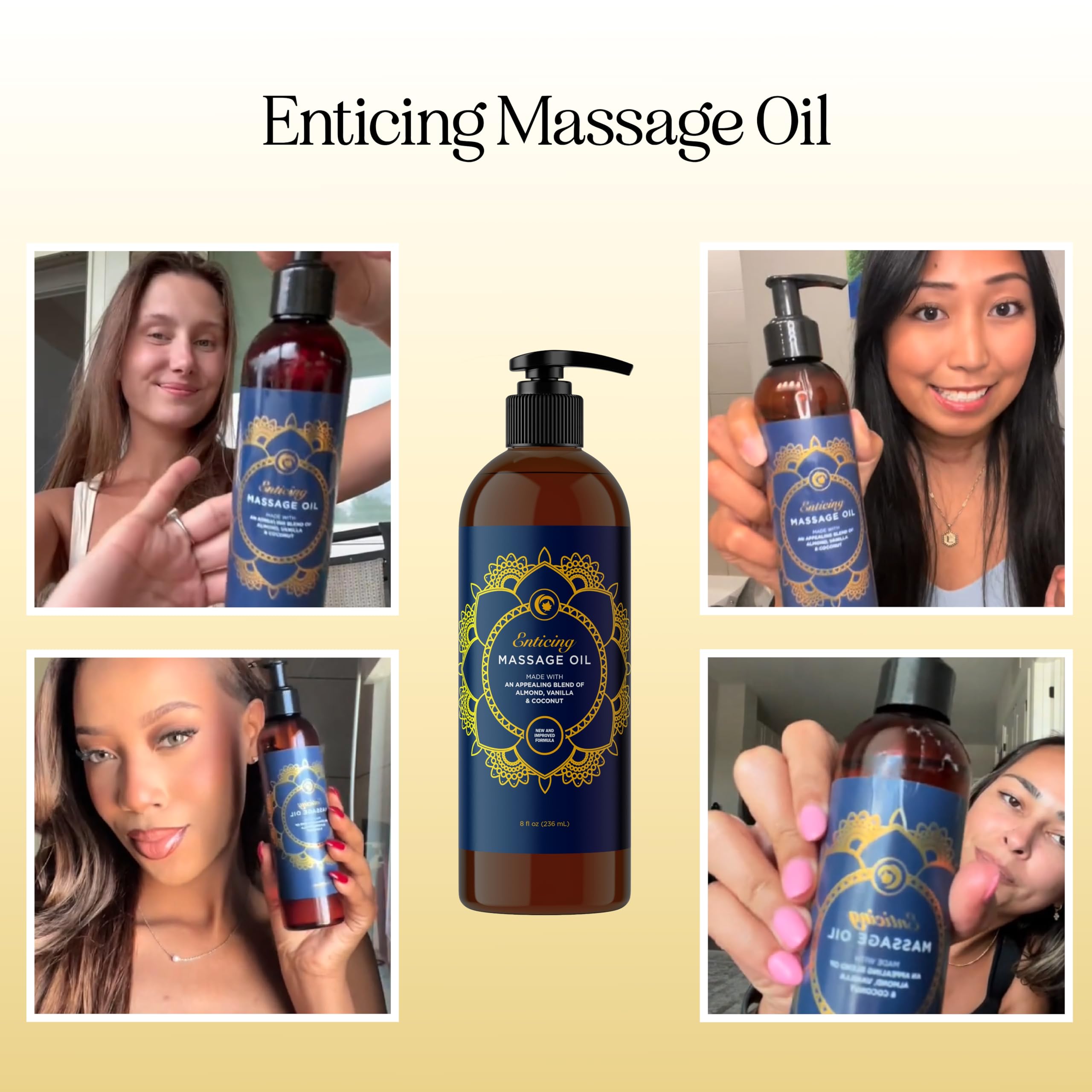 Foto 3 pulgar | Aceite De Masaje Maple Holistics Luxurious Vanilla Para Parejas - Venta Internacional.