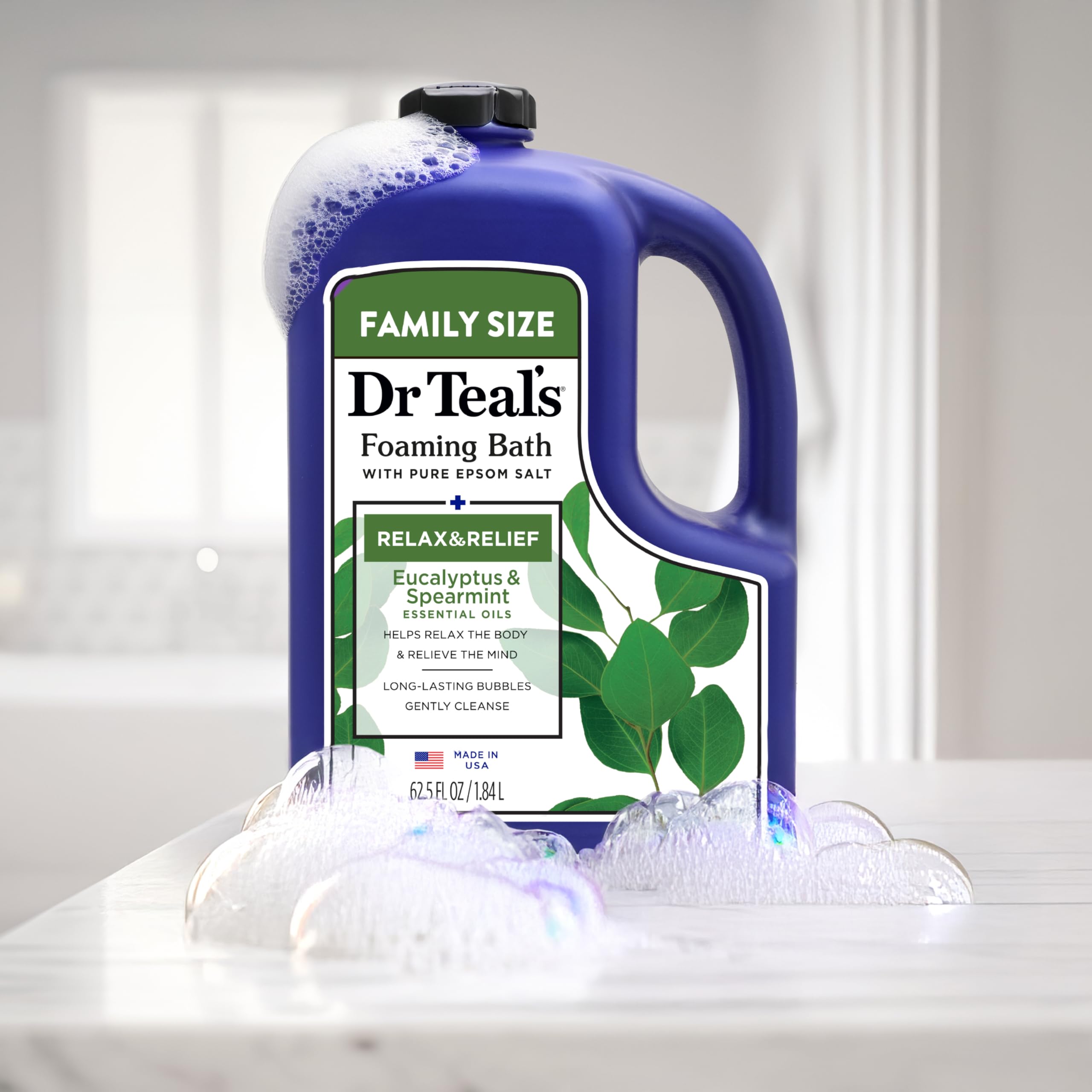 Foto 5 | Baño Espumoso Dr. Teal's Relax & Relief Eucalyptus 1 85 L - Venta Internacional.