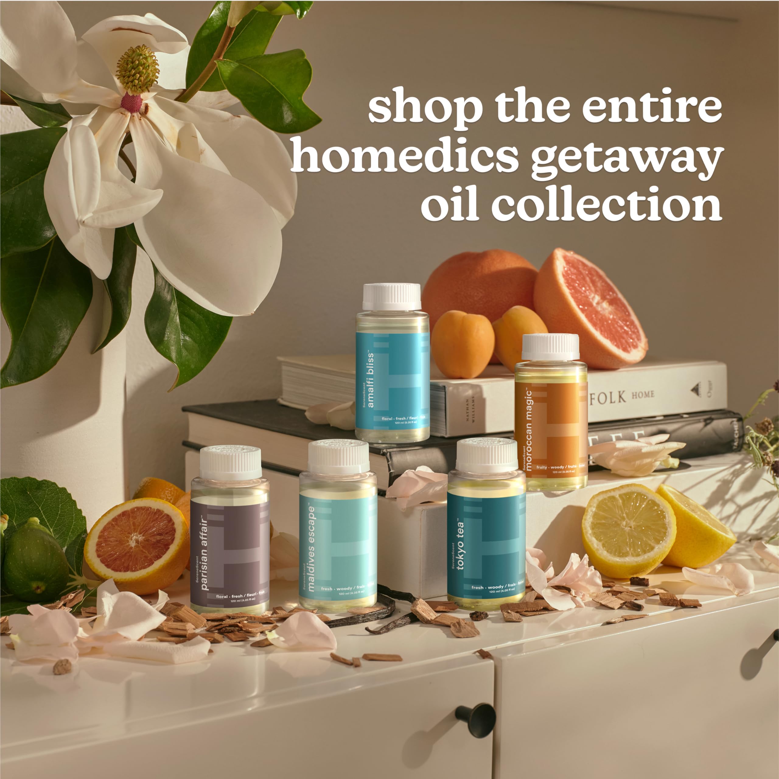 Foto 7 | Aceite Aromático Para El Hogar Homedics Serenscent Maldives Escape 120 Ml - Venta Internacional.