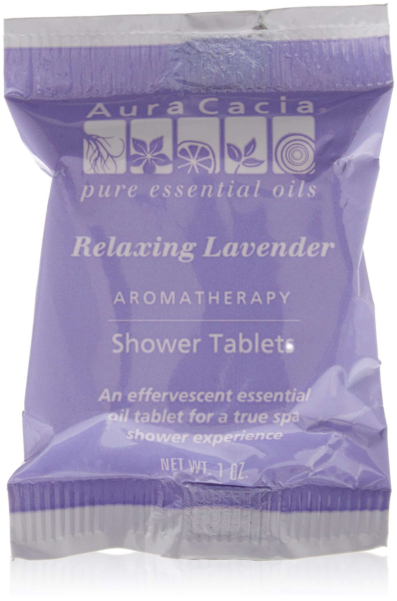 Foto 2 pulgar | Tabletas De Ducha Aura Cacia Relaxing Lavender 3 Unidades - Venta Internacional.