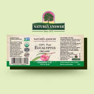 Foto 2 | Aceite Esencial De Eucalipto Nature's Answer 15 Ml Usda Organic - Venta Internacional.