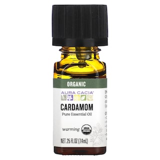 Foto 1 | Aceite Esencial Aura Cacia De Cardamomo Orgánico 7 Ml - Venta Internacional.