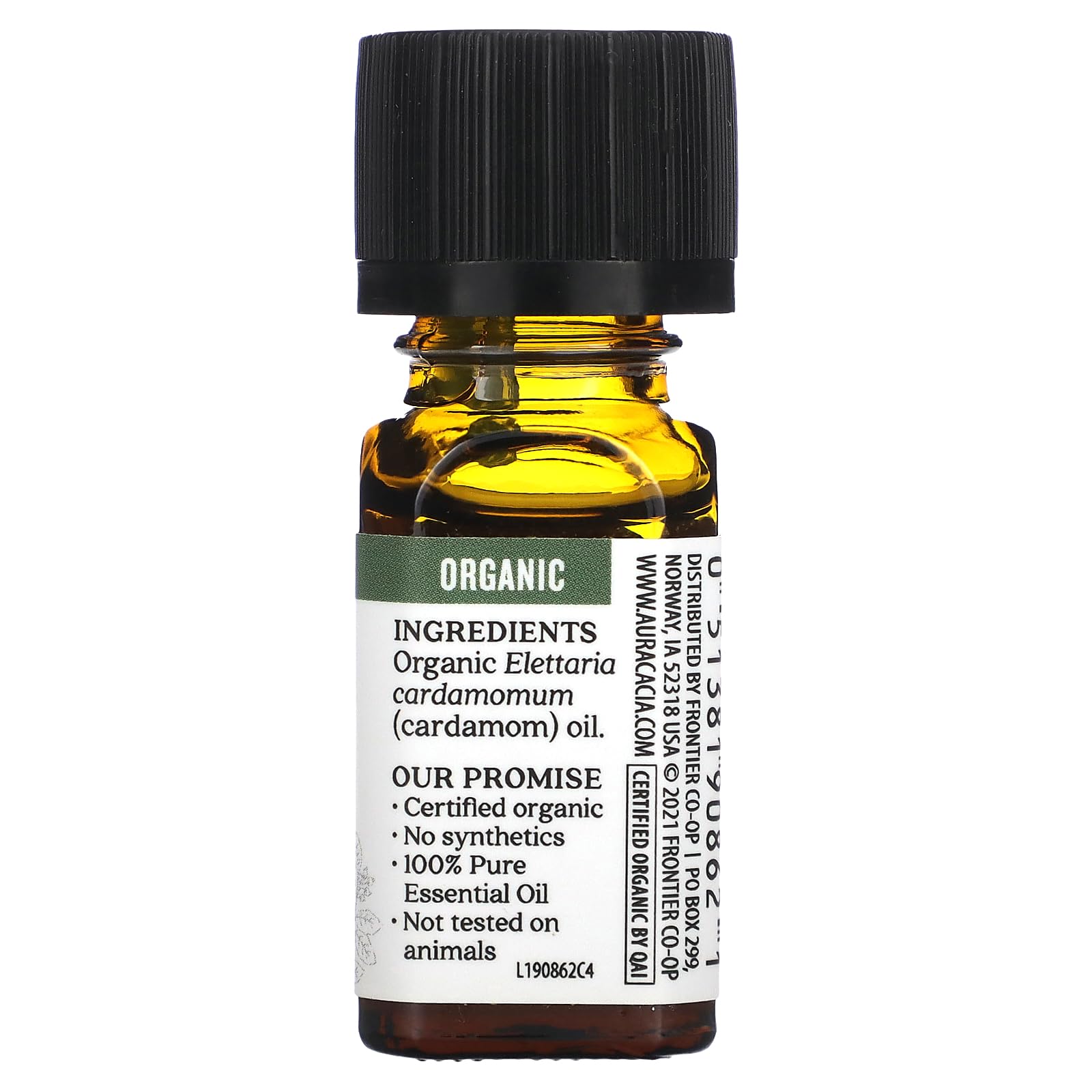 Foto 3 pulgar | Aceite Esencial Aura Cacia De Cardamomo Orgánico  7 Ml - Venta Internacional.