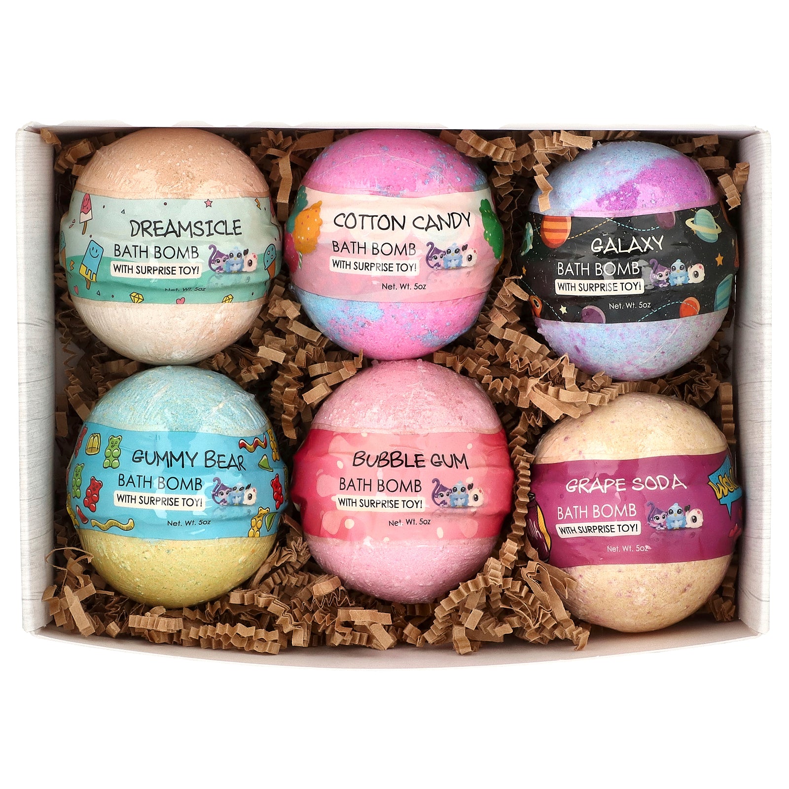 Foto 4 pulgar | Set De Regalo Bath Bomb Sky Organics Kids Con 6 Gaseosas De Baño - Venta Internacional.