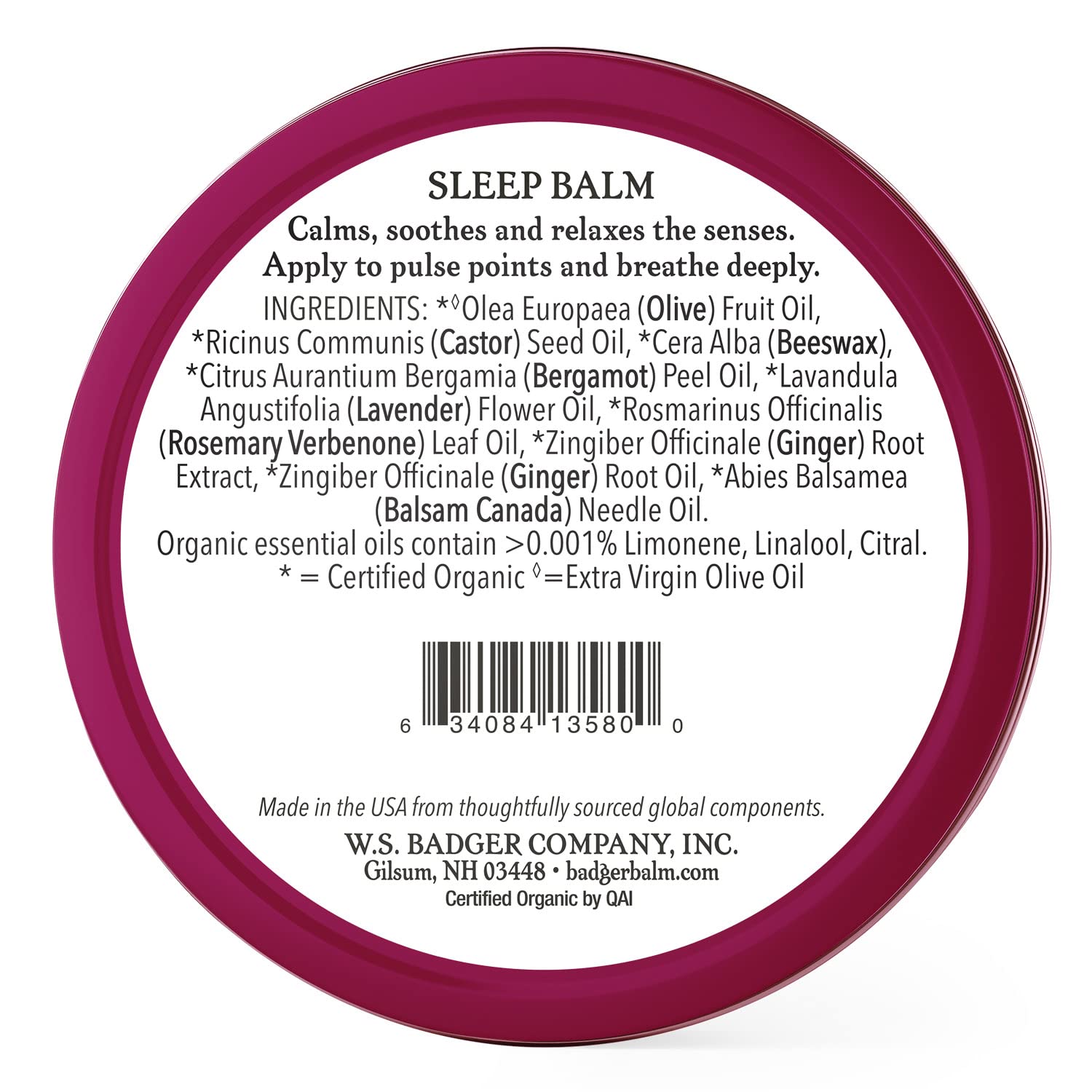 Foto 2 | Bálsamo Para Dormir Badger Con Aroma A Lavanda Y Bergamota  60 Ml - Venta Internacional.