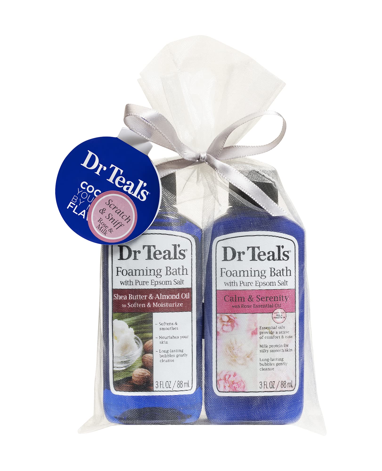 Foto 2 pulgar | Paquete Combinado De Regalo Navideño De Foaming Bath Dr. Teal's  180 Ml - Venta Internacional.