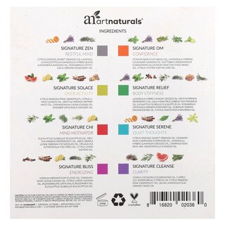 Foto 3 | Juego De Mezclas De Aceites Esenciales Artnaturals Top 8 Paquete De 8 Unidades - Venta Internacional.
