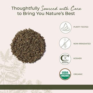 Foto 4 | Hojas De Albahaca Orgánica Herb Starwest Botanicals Bolsa De 454 G - Venta Internacional.