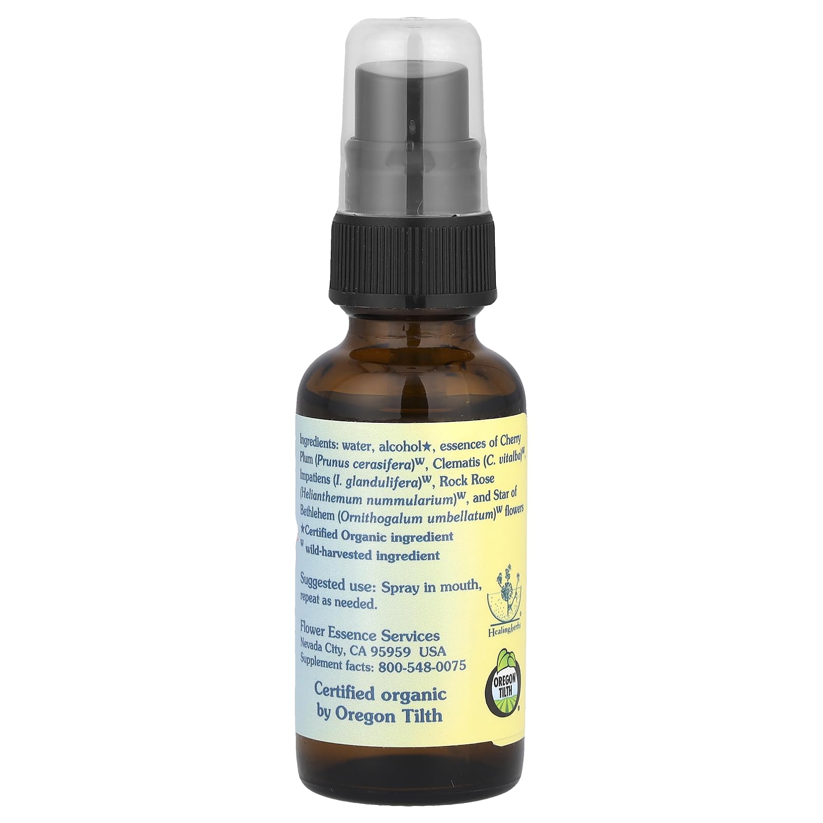 Foto 3 pulgar | Spray De Fórmula De Cinco Flores Con Hierbas Curativas De Flower Essence Services  30 Ml - Venta Internacional.