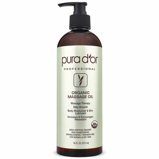 Foto 1 | Aceite De Terapia De Masaje Pura D'or Organic 473 Ml Con Almendra Y Albaricoque - Venta Internacional.
