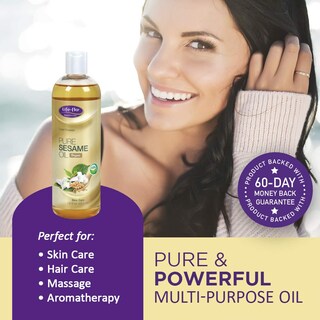 Foto 3 | Aceite Portador Life-flo Aceite De Sésamo Puro 480 Ml - Venta Internacional.