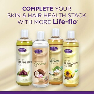 Foto 6 | Aceite Portador Life-flo Aceite De Sésamo Puro 480 Ml - Venta Internacional.