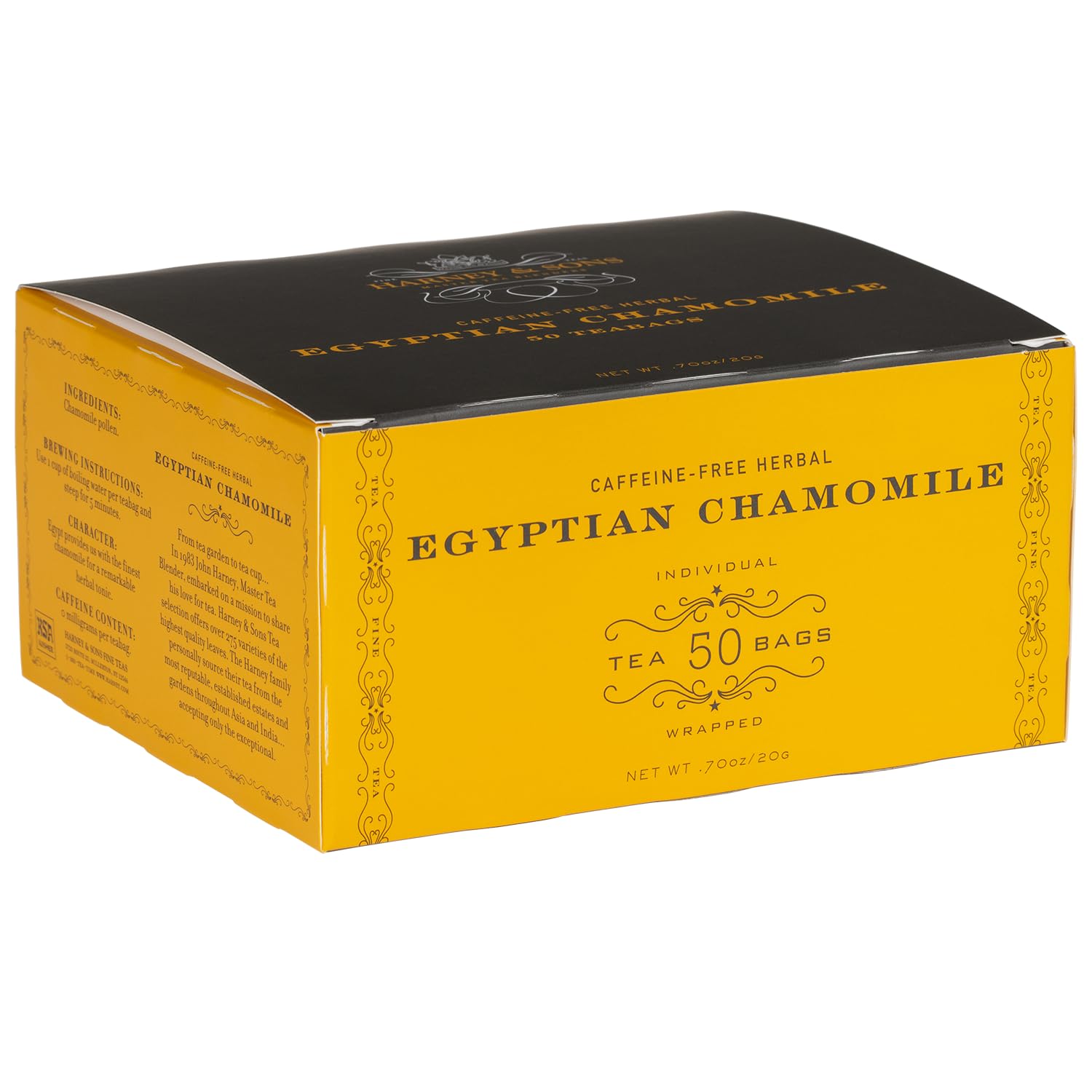 Foto 1 | Bolsitas De Té De Manzanilla Herbal Tea Harney & Sons  50 Unidades - Venta Internacional.