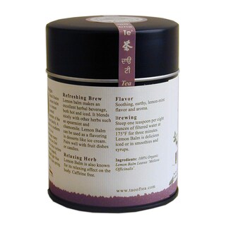 Foto 3 | Herbal Tea The Tao Of Tea Bálsamo De Limón Hojas Sueltas Lata De 60 Ml - Venta Internacional.