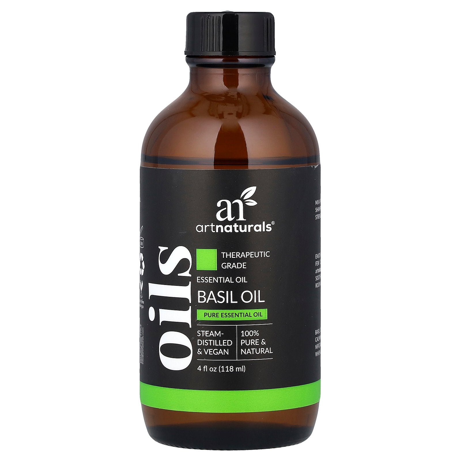 Foto 2 pulgar | Aceite Esencial Artnaturals Albahaca 118 Ml - Venta Internacional.