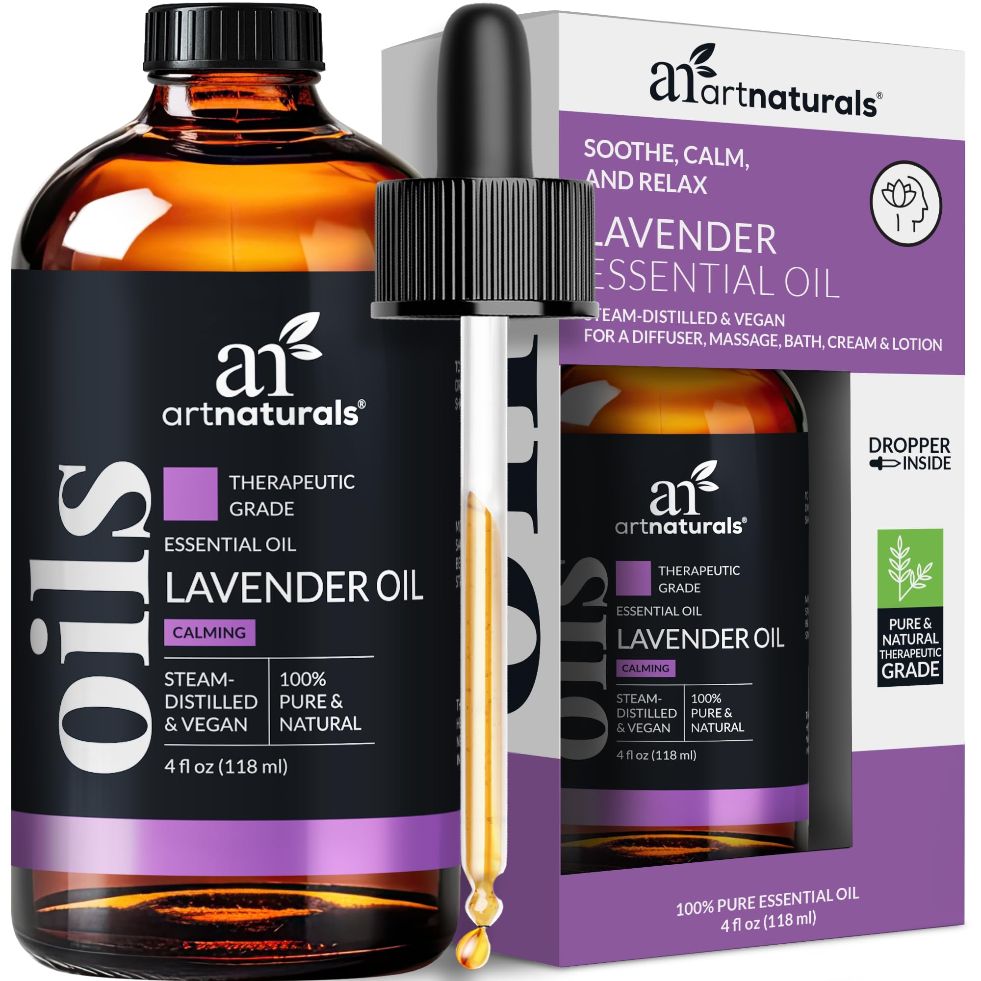 Foto 1 | Aceite Esencial Artnaturals Lavanda 100% Puro  118 Ml - Venta Internacional.