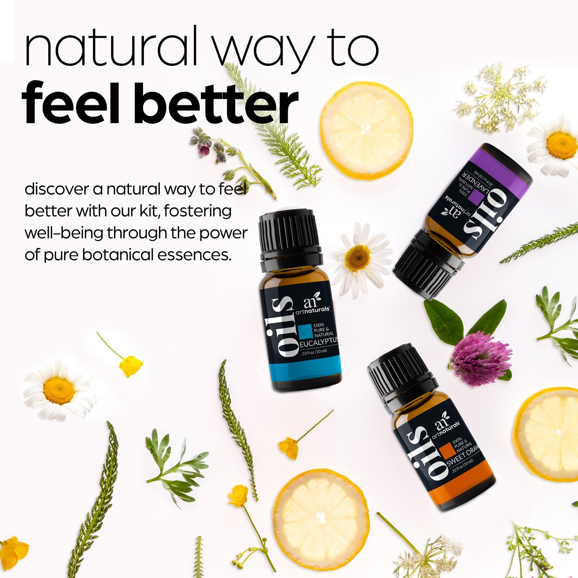 Foto 7 pulgar | Set De Aceites Esenciales Artnaturals  6 Botellas De 10 Ml Para Aromaterapia - Venta Internacional.