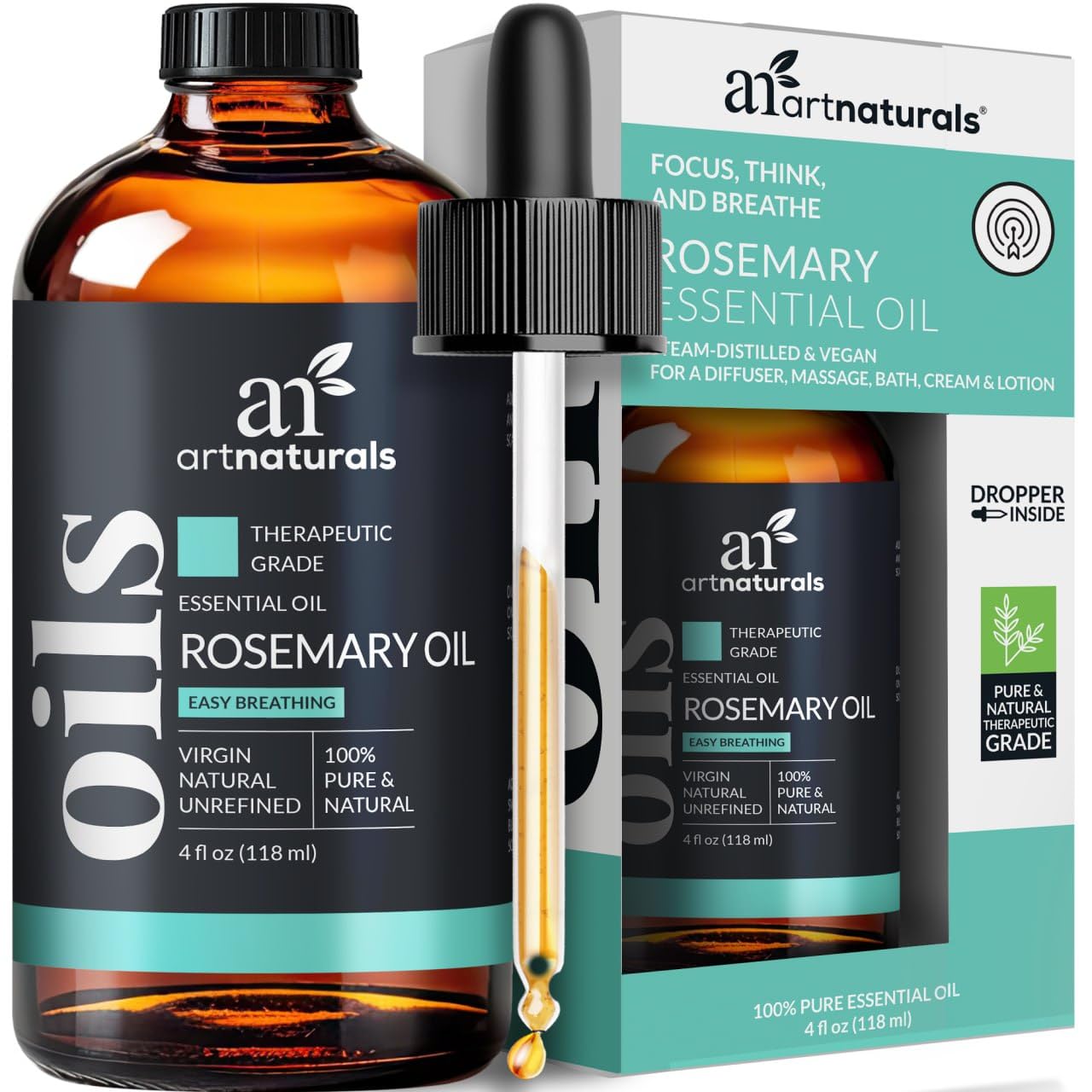 Foto 1 | Aceite Esencial Artnaturals De Romero  118 Ml  100% Puro  Terapéutico - Venta Internacional.