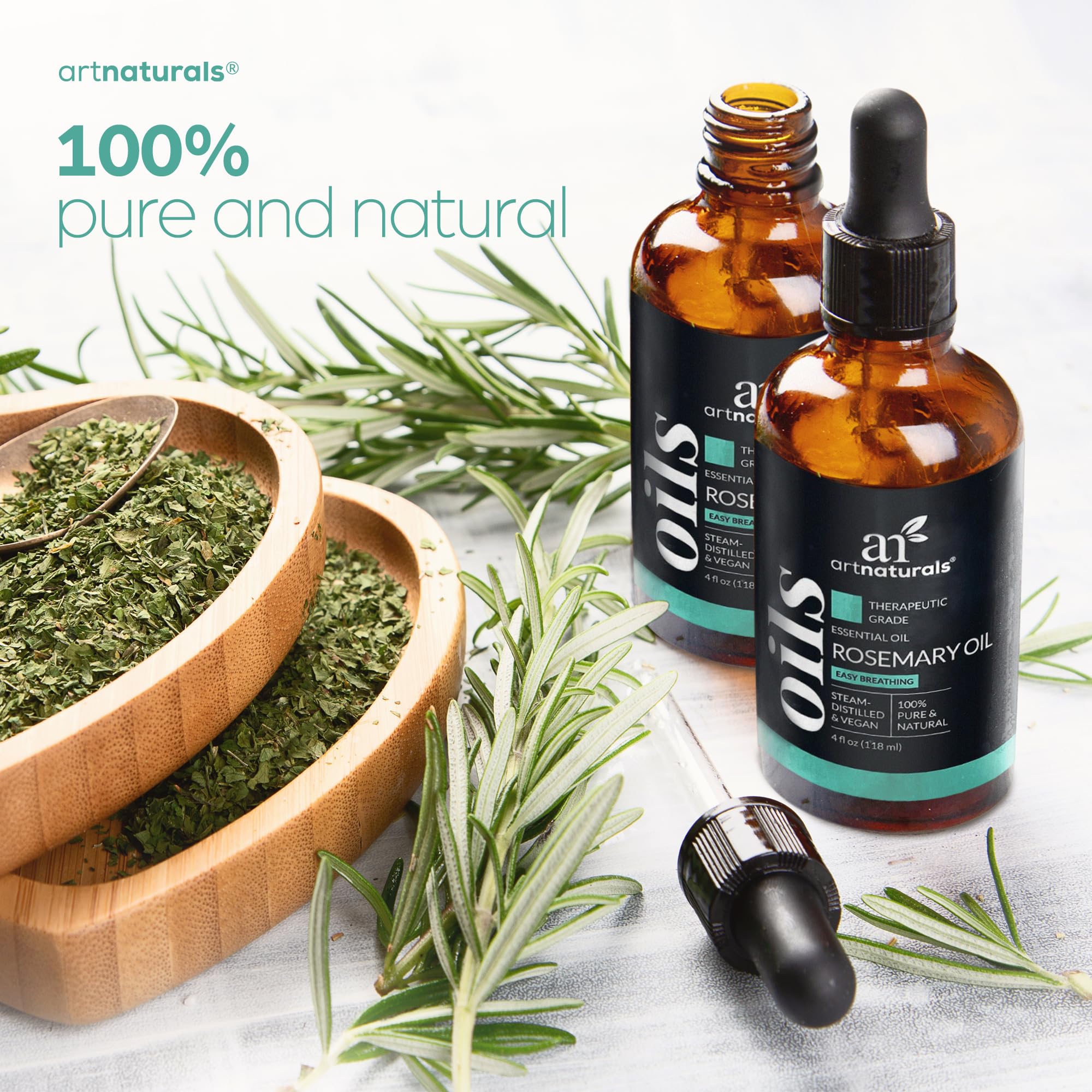 Foto 6 pulgar | Aceite Esencial Artnaturals De Romero  118 Ml  100% Puro  Terapéutico - Venta Internacional.
