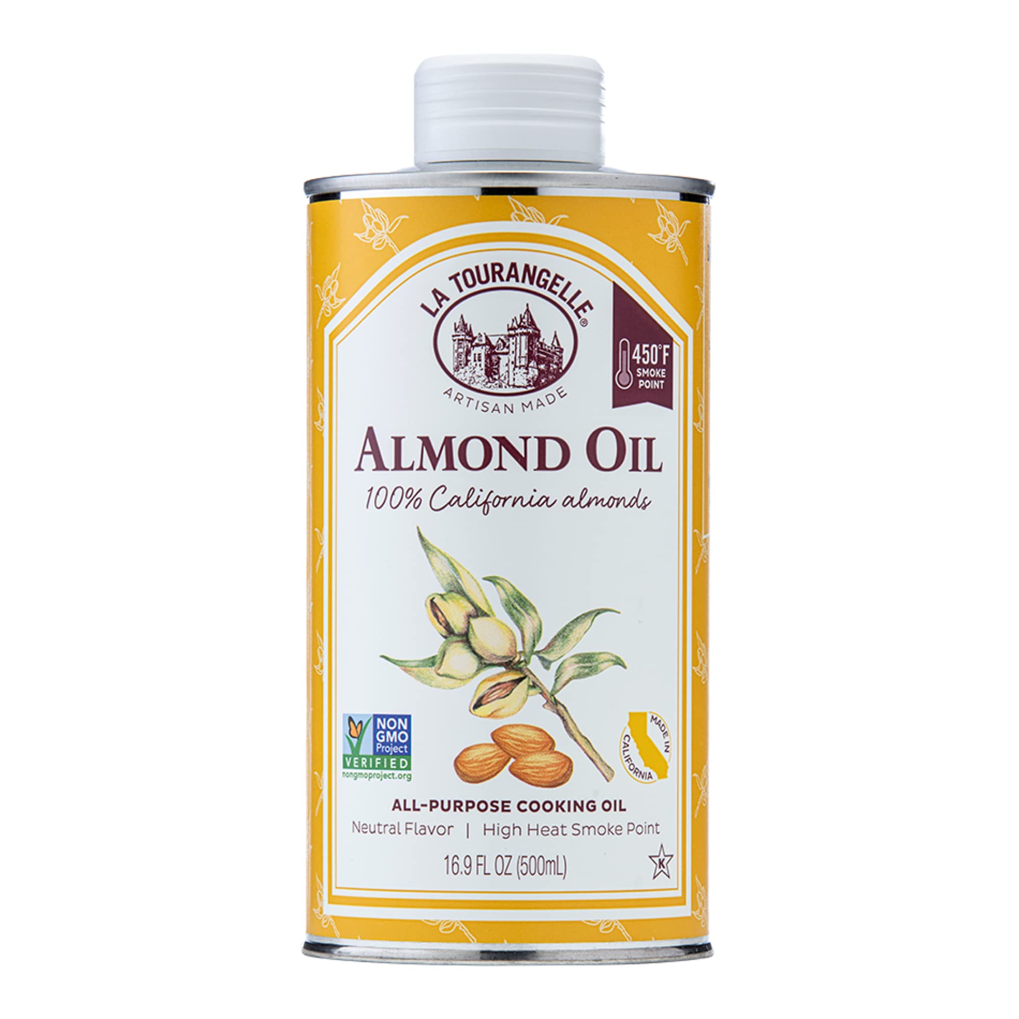 Foto 2 pulgar | Aceite De Almendras La Tourangelle  Totalmente Natural  500 Ml  Para Cocinar - Venta Internacional.