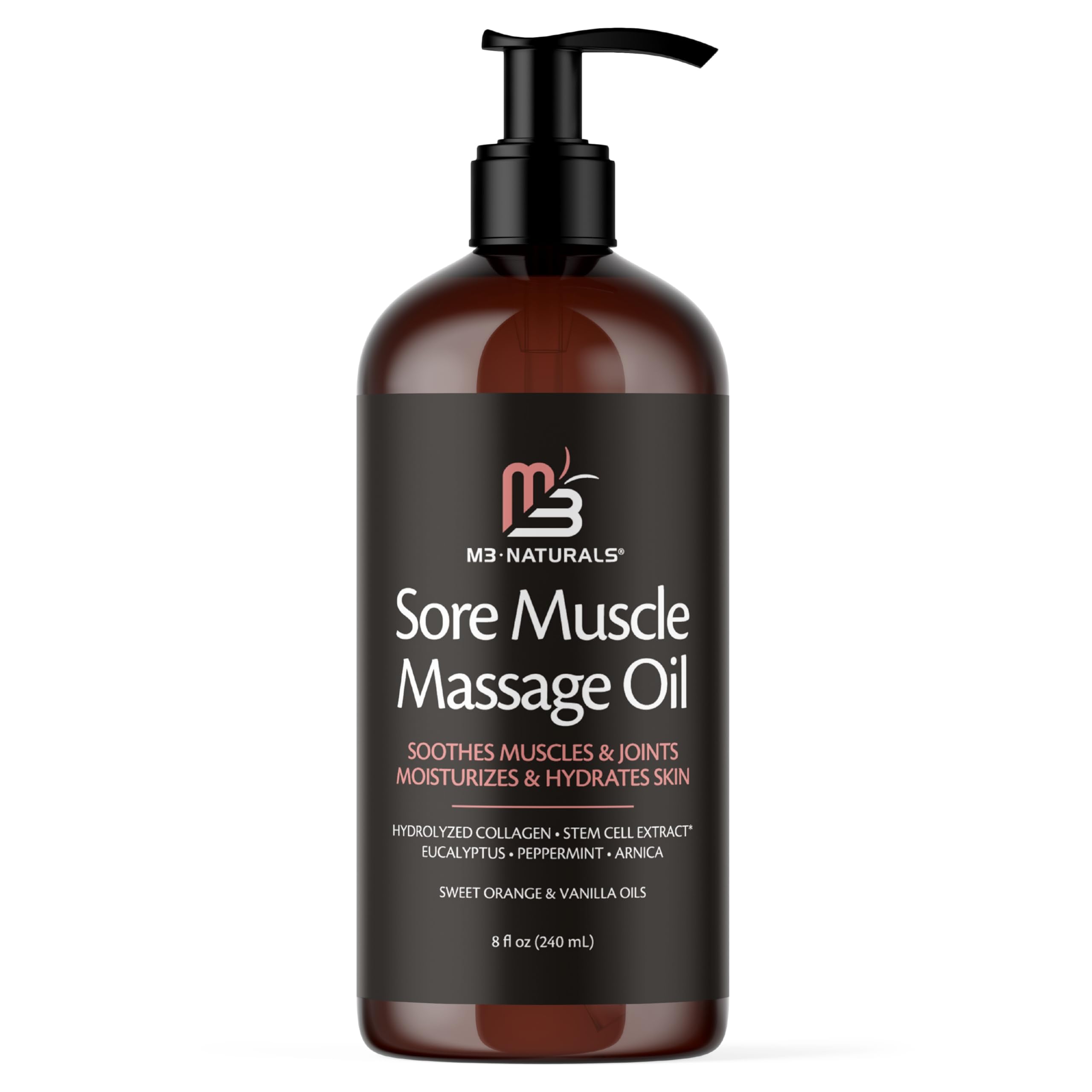 Foto 1 | Aceite De Masaje M3 Naturals Arnica Anticelulítico Para Dolor Muscular - Venta Internacional.