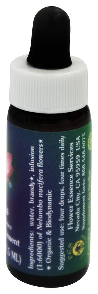 Foto 3 pulgar | Gotero Con Forma De Loto De Flower Essence Services  7 5 Ml - Venta Internacional.