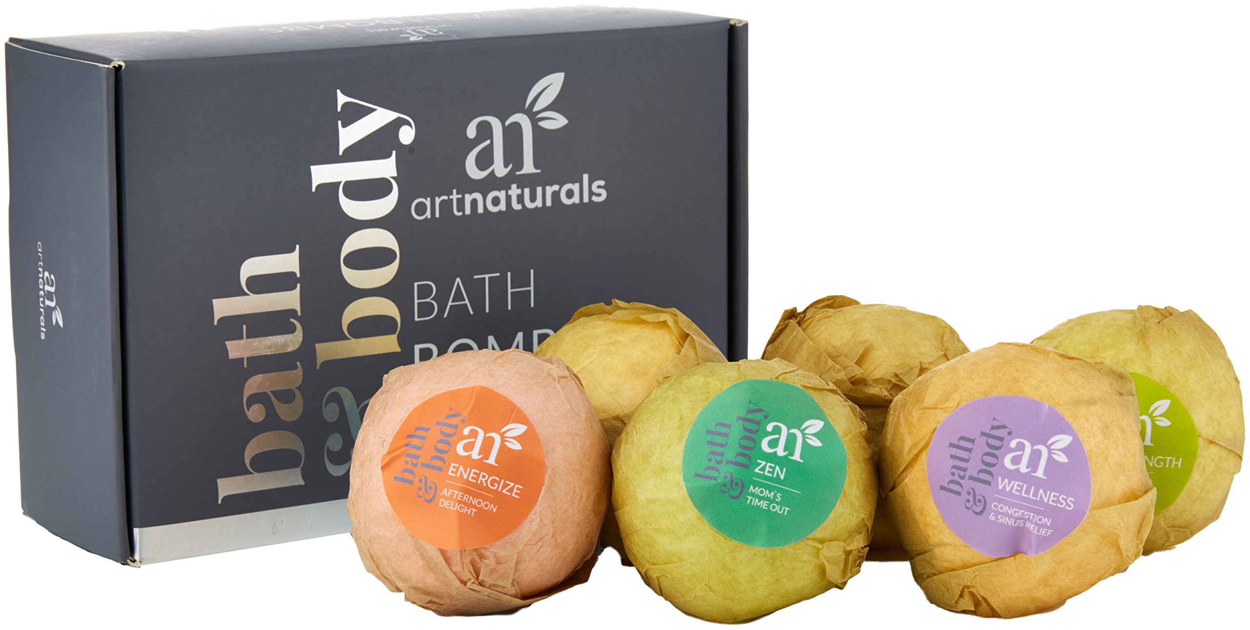 Foto 2 pulgar | Set De Bombas De Baño Artnaturals  6 Unidades  Con Manteca De Karité Y Cacao - Venta Internacional.