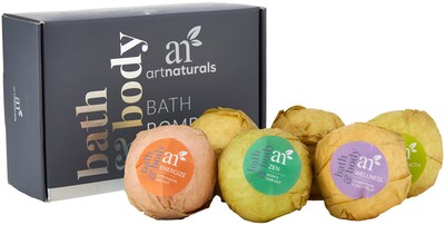 Foto 1 | Set De Bombas De Baño Artnaturals 6 Unidades Con Manteca De Karité Y Cacao - Venta Internacional.